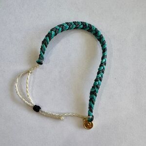 Pura Vida Blue Grey Braided Bracelet